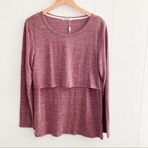 NWT Bearsland Long Sleeve Nursing Top